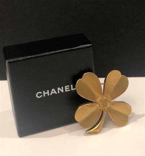 chanel clover brooch|brooches clothing.